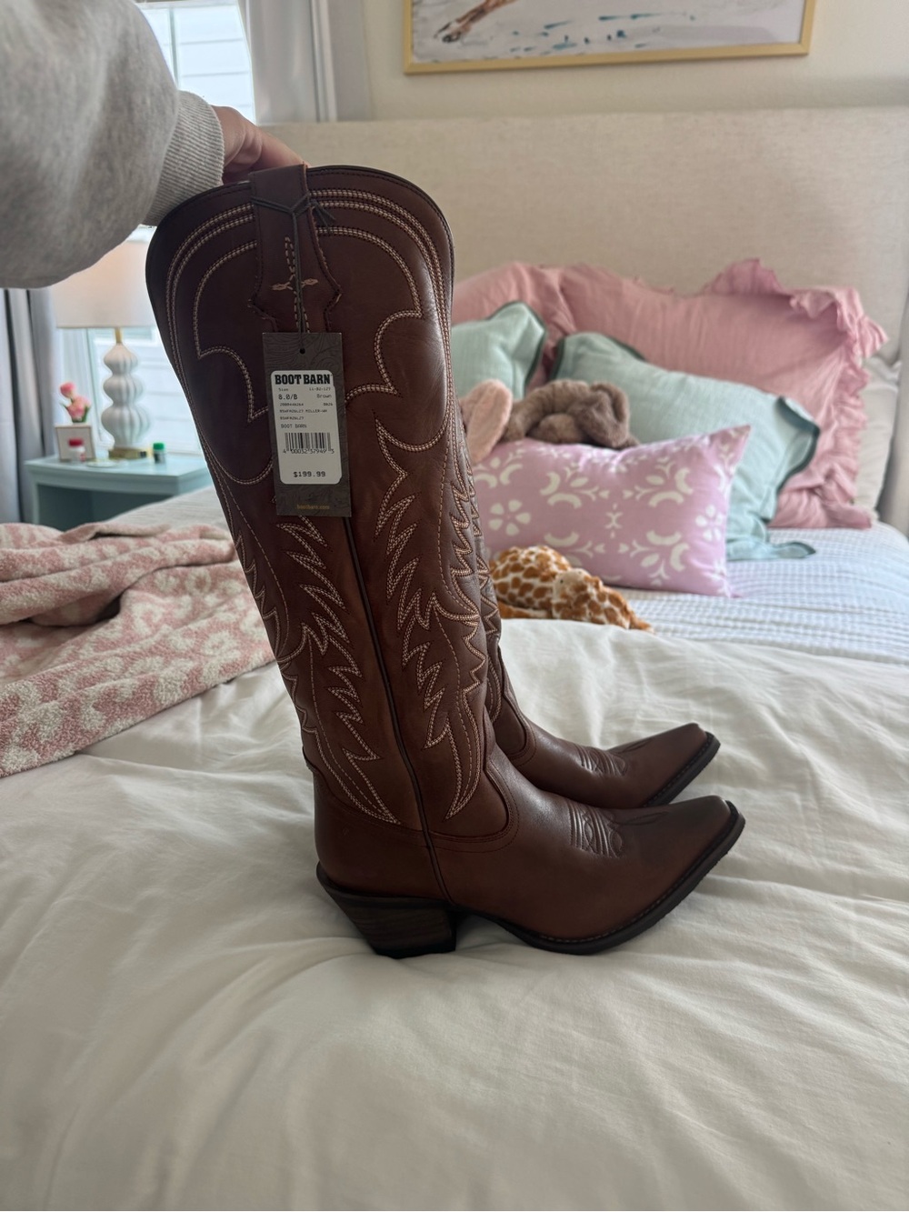Women's Shyanne “Miller” Brown Leather Boots